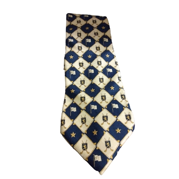 Tommy Hilfiger Italian Silk Tie Preppy, Regal, Office, Old Money, Academic - Picture 8 of 8